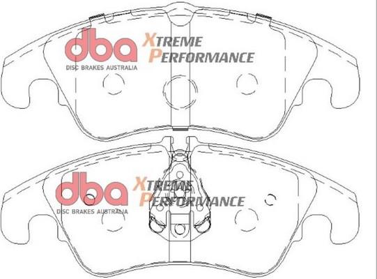 DBA Australia DB2186XP - High Performance Brake Pad Set autospares.lv