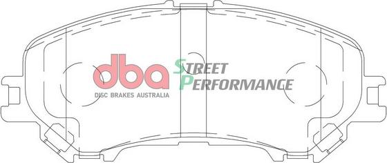 DBA Australia DB2345SP - High Performance Brake Pad Set autospares.lv