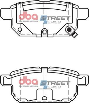 DBA Australia DB2364SS - Brake Pad Set, disc brake autospares.lv