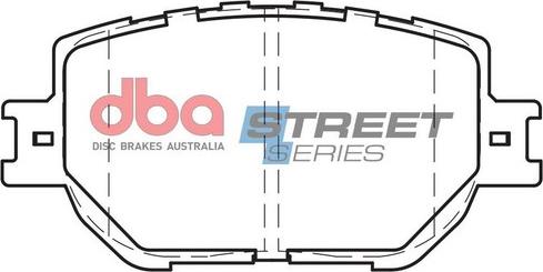 DBA Australia DB2321SS - Brake Pad Set, disc brake autospares.lv