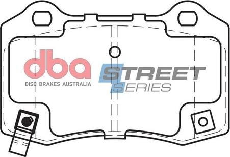 DBA Australia DB2260SS - Brake Pad Set, disc brake autospares.lv