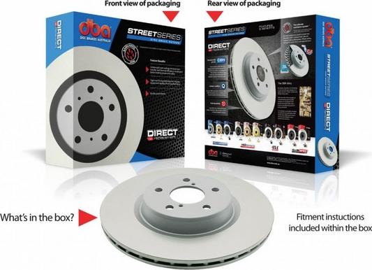 DBA Australia DBA2504S - High Performance Brake Disc autospares.lv