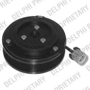 Delphi 0165010/0 - Magnetic Clutch, air conditioner compressor autospares.lv