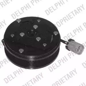 Delphi 0165012/0 - Magnetic Clutch, air conditioner compressor autospares.lv