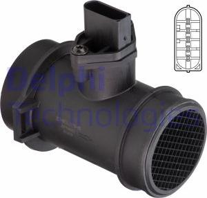 Delphi AF10647-12B1 - Air Mass Sensor autospares.lv