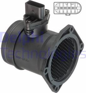 Delphi AF10624-12B1 - Air Mass Sensor autospares.lv