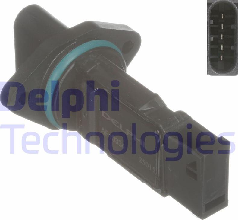 Delphi AF10334-11B1 - Air Mass Sensor autospares.lv