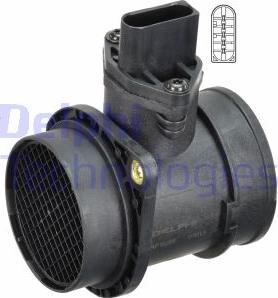 Delphi AF10265-12B1 - Air Mass Sensor autospares.lv