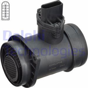 Delphi AF10260-12B1 - Air Mass Sensor autospares.lv