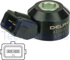 Delphi AS10167 - Knock Sensor autospares.lv