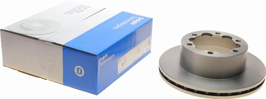 Delphi BG9015 - Brake Disc autospares.lv