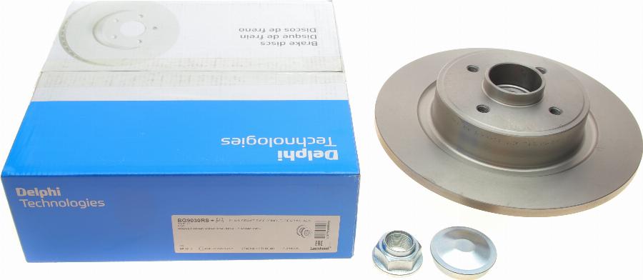 Delphi BG9030RS - Brake Disc autospares.lv