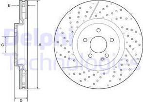 Delphi BG9229C-19B1 - Brake Disc autospares.lv