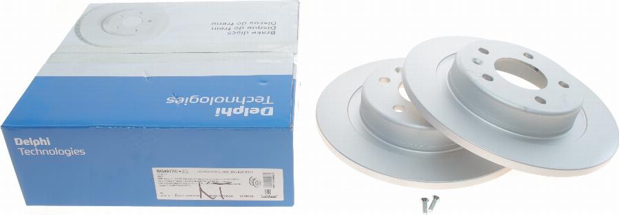 Delphi BG4977C - Brake Disc autospares.lv