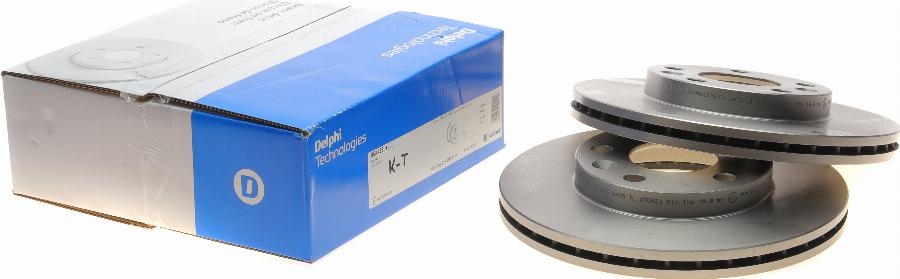 Delphi BG4455 - Brake Disc autospares.lv