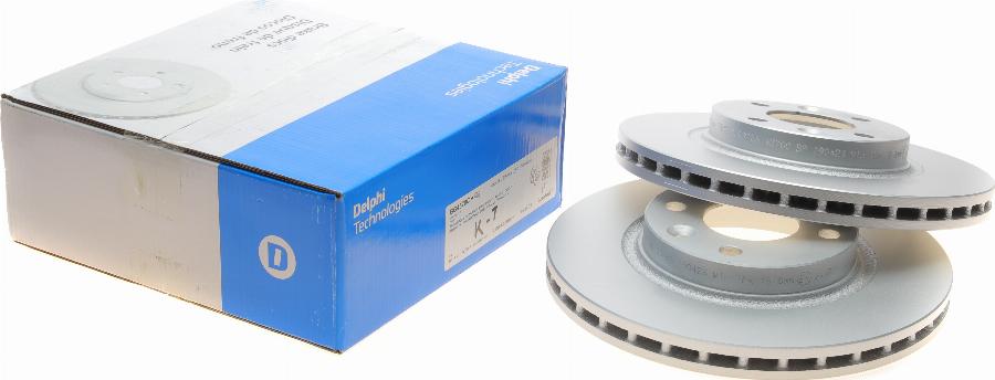 Delphi BG4570C - Brake Disc autospares.lv