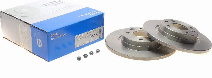 Delphi BG4045 - Brake Disc autospares.lv