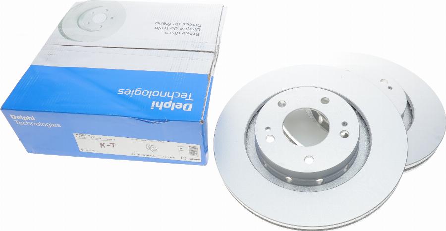 Delphi BG4038C - Brake Disc autospares.lv