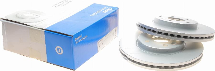 Delphi BG4191-C - Brake Disc autospares.lv