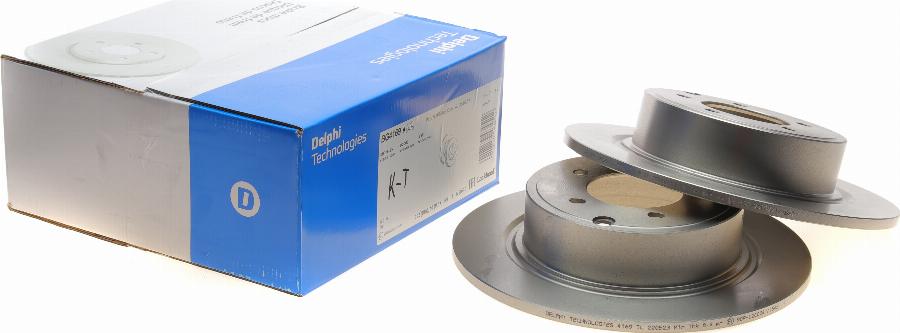 Delphi BG4169 - Brake Disc autospares.lv