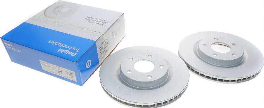 Delphi BG4109C - Brake Disc autospares.lv