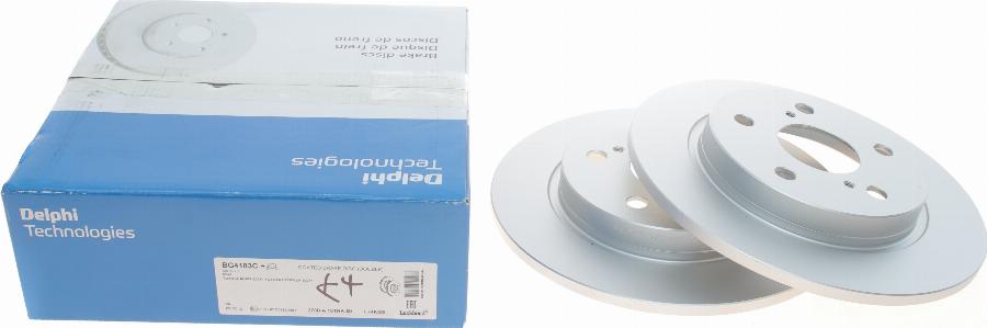 Delphi BG4183C - Brake Disc autospares.lv