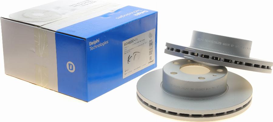 Delphi BG4823C - Brake Disc autospares.lv