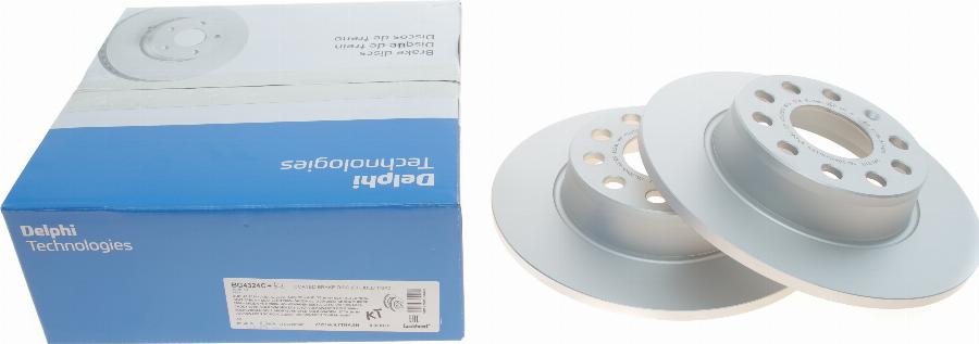 Delphi BG4324C - Brake Disc autospares.lv