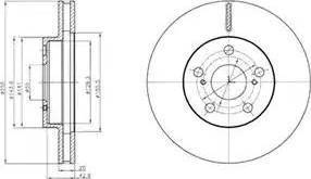 RIDER RD.3325.DF4877 - Brake Disc autospares.lv