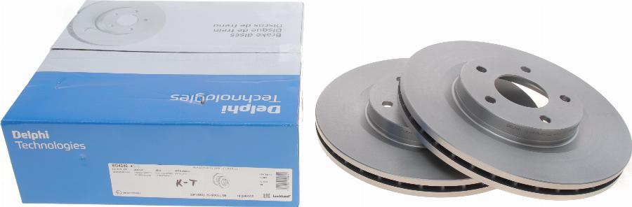 Delphi BG4246 - Brake Disc autospares.lv