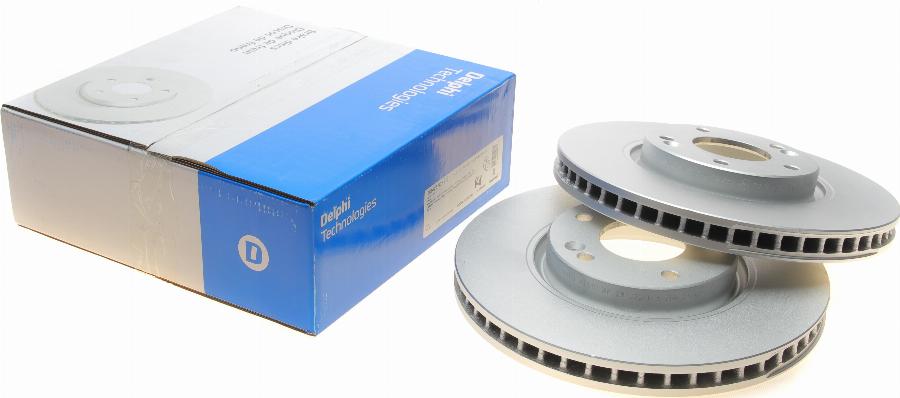 Delphi BG4251C - Brake Disc autospares.lv