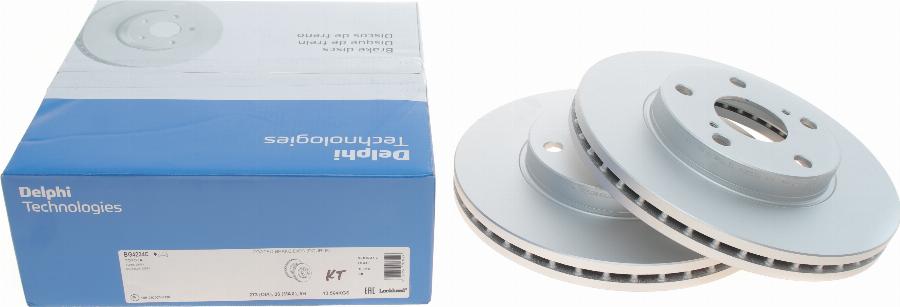 Delphi BG4234C - Brake Disc autospares.lv