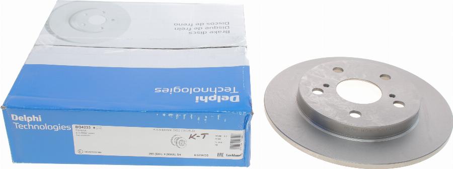 Delphi BG4233 - Brake Disc autospares.lv