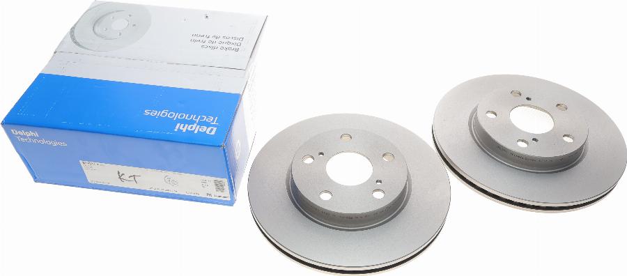 Delphi BG4232 - Brake Disc autospares.lv