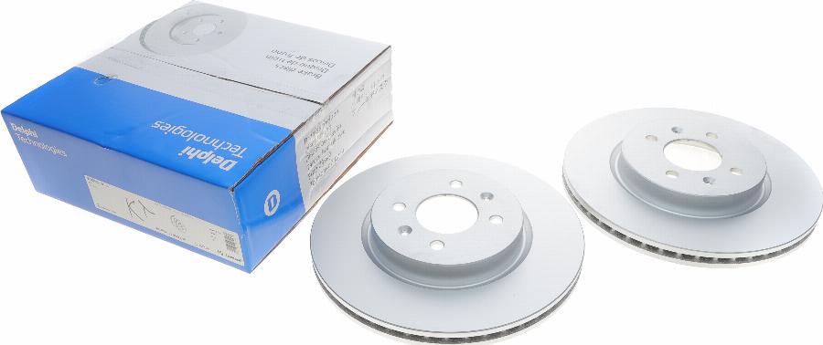 Delphi BG4743C - Brake Disc autospares.lv