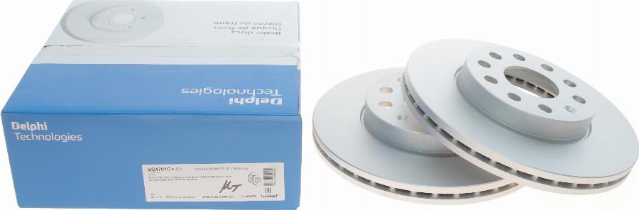 Delphi BG4701C - Brake Disc autospares.lv