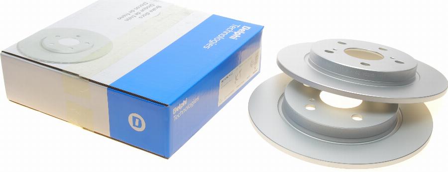 Delphi BG5129C - Brake Disc autospares.lv