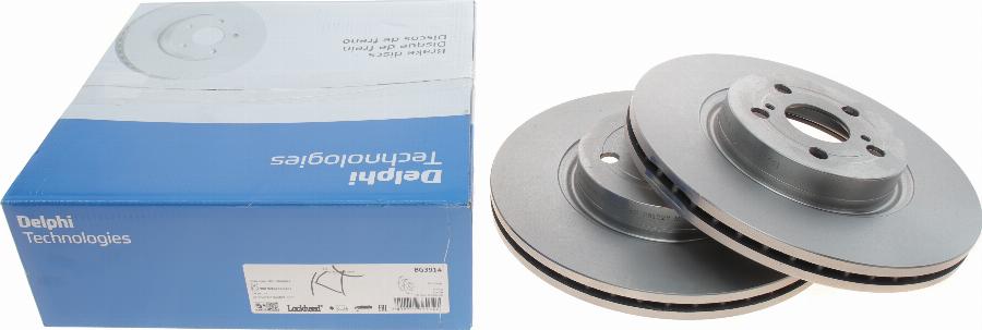 Delphi BG3914 - Brake Disc autospares.lv