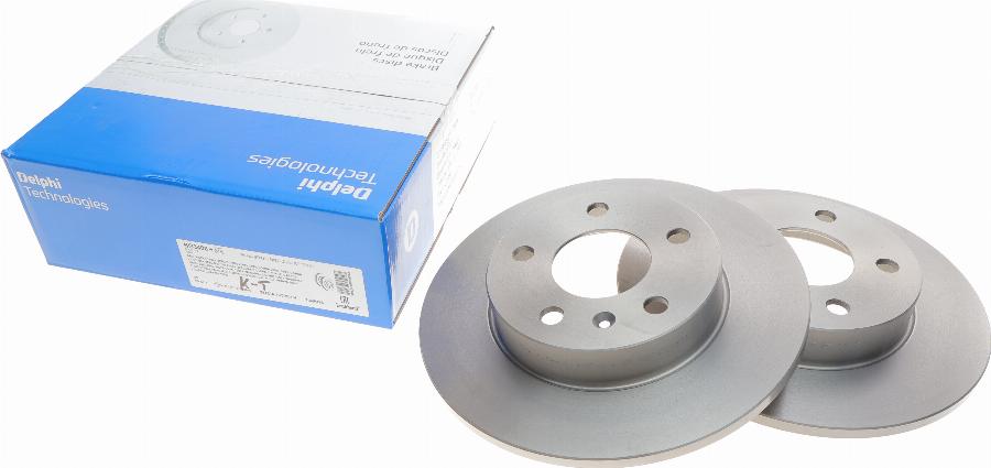 Delphi BG3406 - Brake Disc autospares.lv