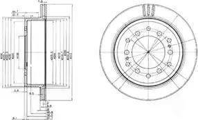 RIDER RD.2625.DF4484 - Brake Disc autospares.lv