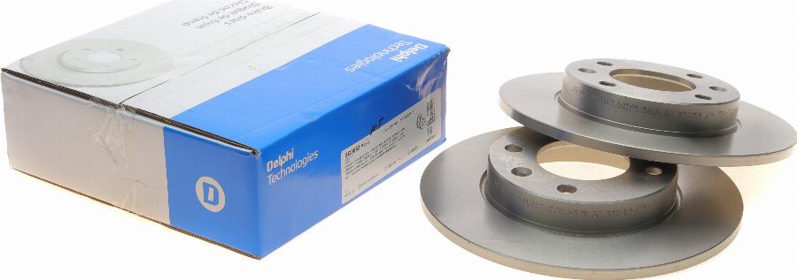 Delphi BG3653 - Brake Disc autospares.lv