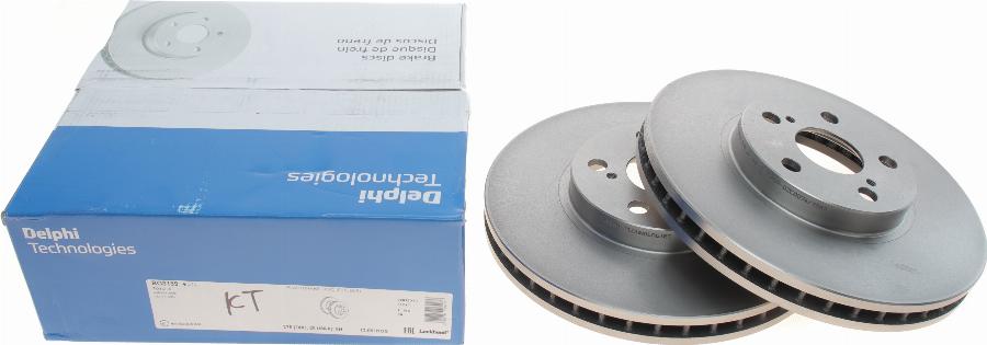 Delphi BG3189 - Brake Disc autospares.lv