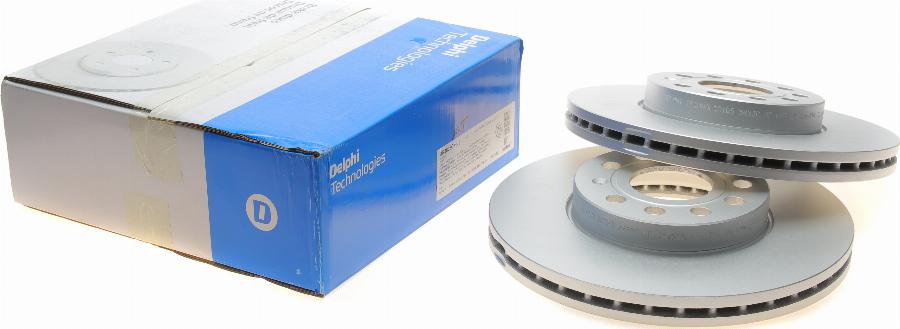 Delphi BG3833-C - Brake Disc autospares.lv