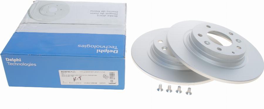 Delphi BG3875C - Brake Disc autospares.lv