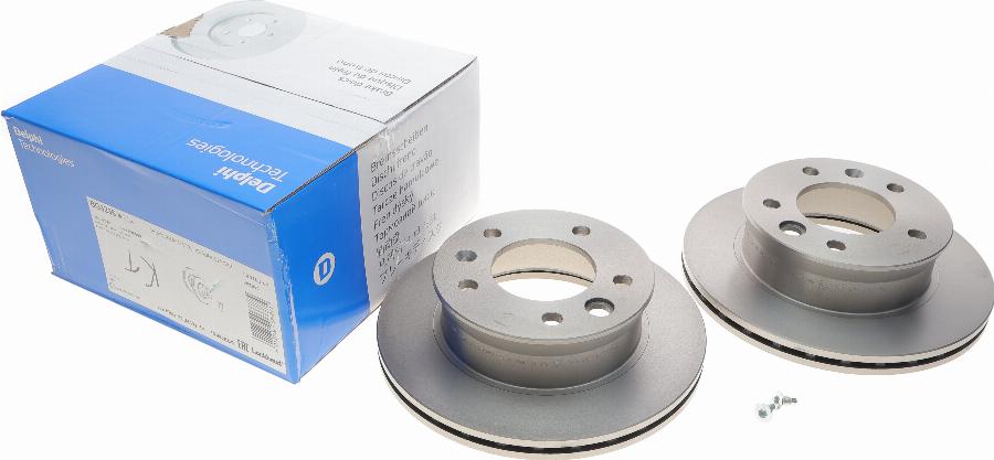 Delphi BG3236 - Brake Disc autospares.lv