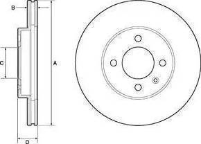 Magneti Marelli 431602040210 - Brake Disc autospares.lv