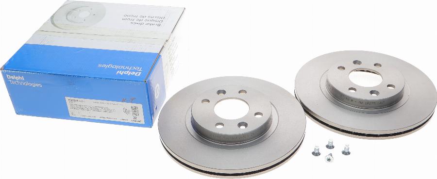 Delphi BG2625 - Brake Disc autospares.lv