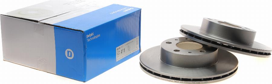 Delphi BG2847 - Brake Disc autospares.lv