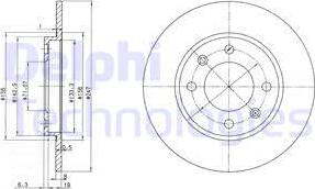 KWP 129271 - Brake Disc autospares.lv