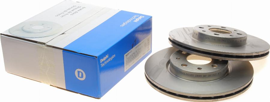 Delphi BG2830 - Brake Disc autospares.lv